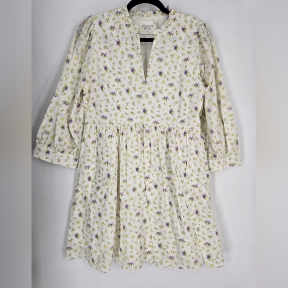 Hyacinth House Sweet Floral Amelia Mini Dress Size Small - Picture 2 of 7